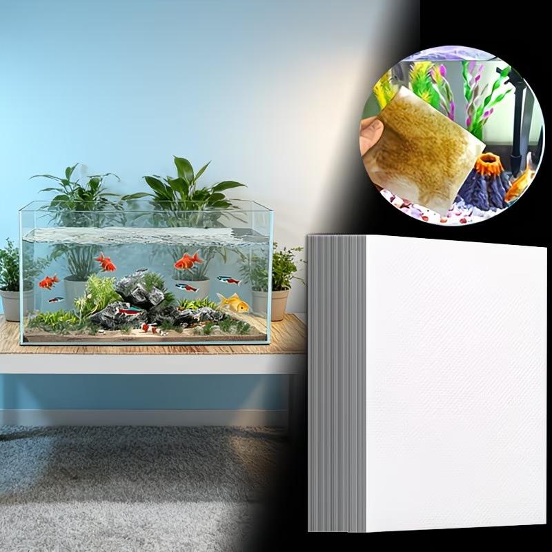 Aquarium Fish Yellow - Yeni 50/300 Adet Akvaryum Renk Emici