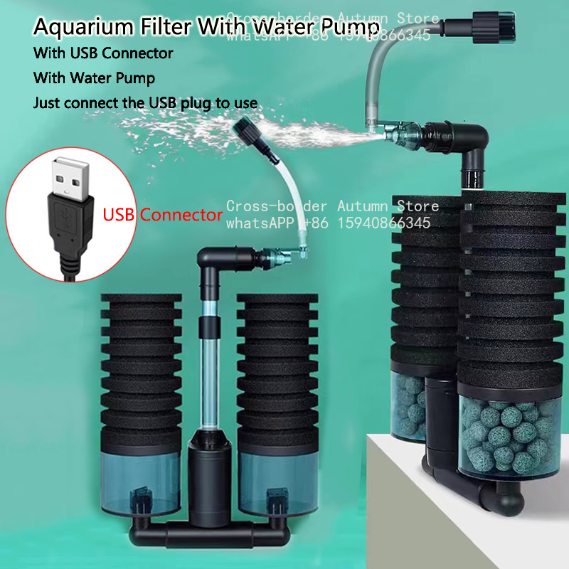 USB Akvaryum Filtresi Su Pompa - Aquarium Fish Electric incelemesi ve fiyatı