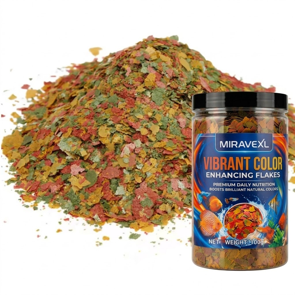 MIRAVEXL Canlı Renk Arttırıcı  - Fish Food Flake incelemesi ve fiyatı