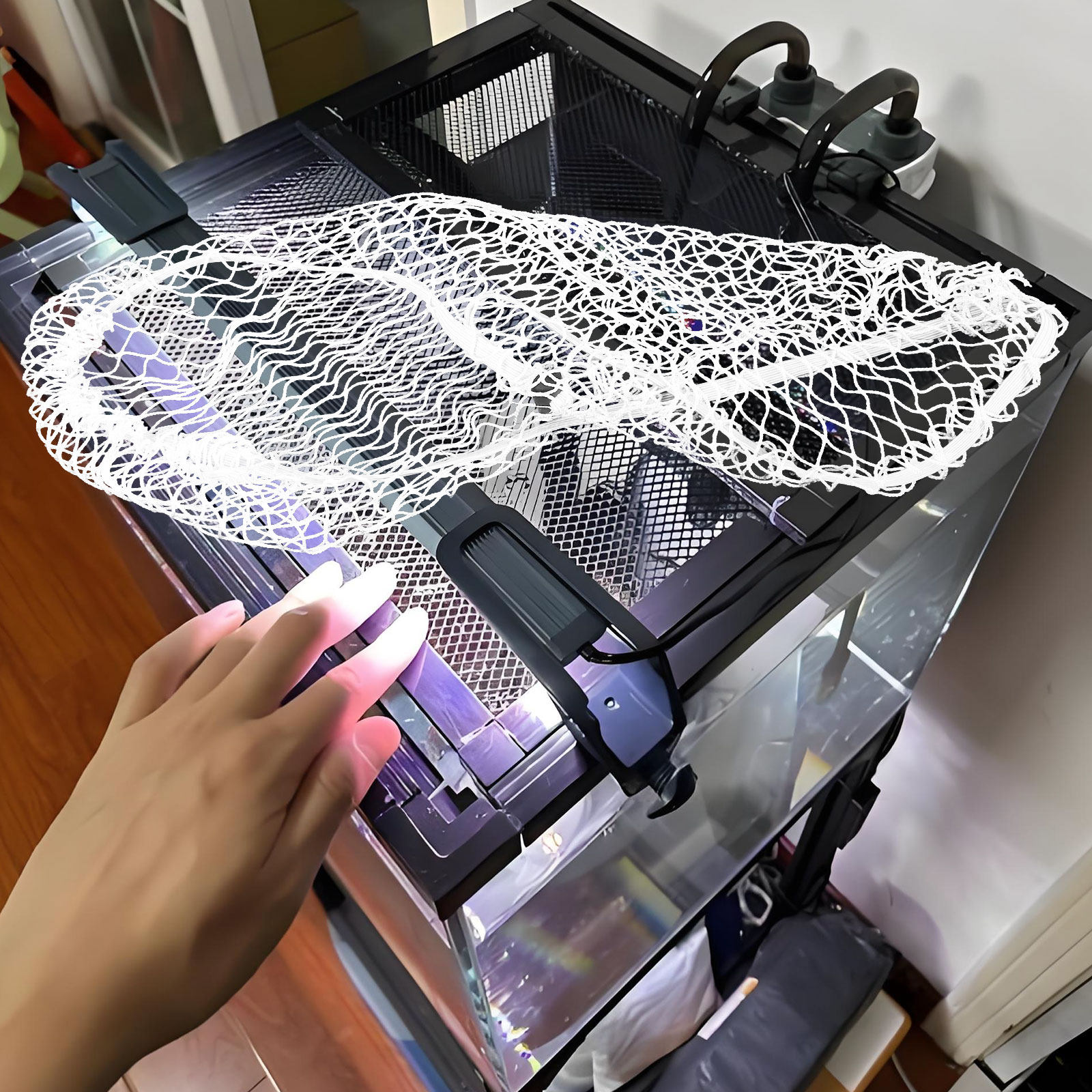 40x20cm Akvaryum Örgü File Ört - Aquarium Fish Net incelemesi ve fiyatı