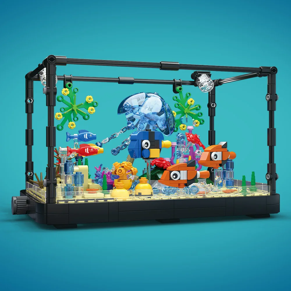Işıklı Balık Tankı Yapım Blokl - Aquarium Fish Names incelemesi ve fiyatı