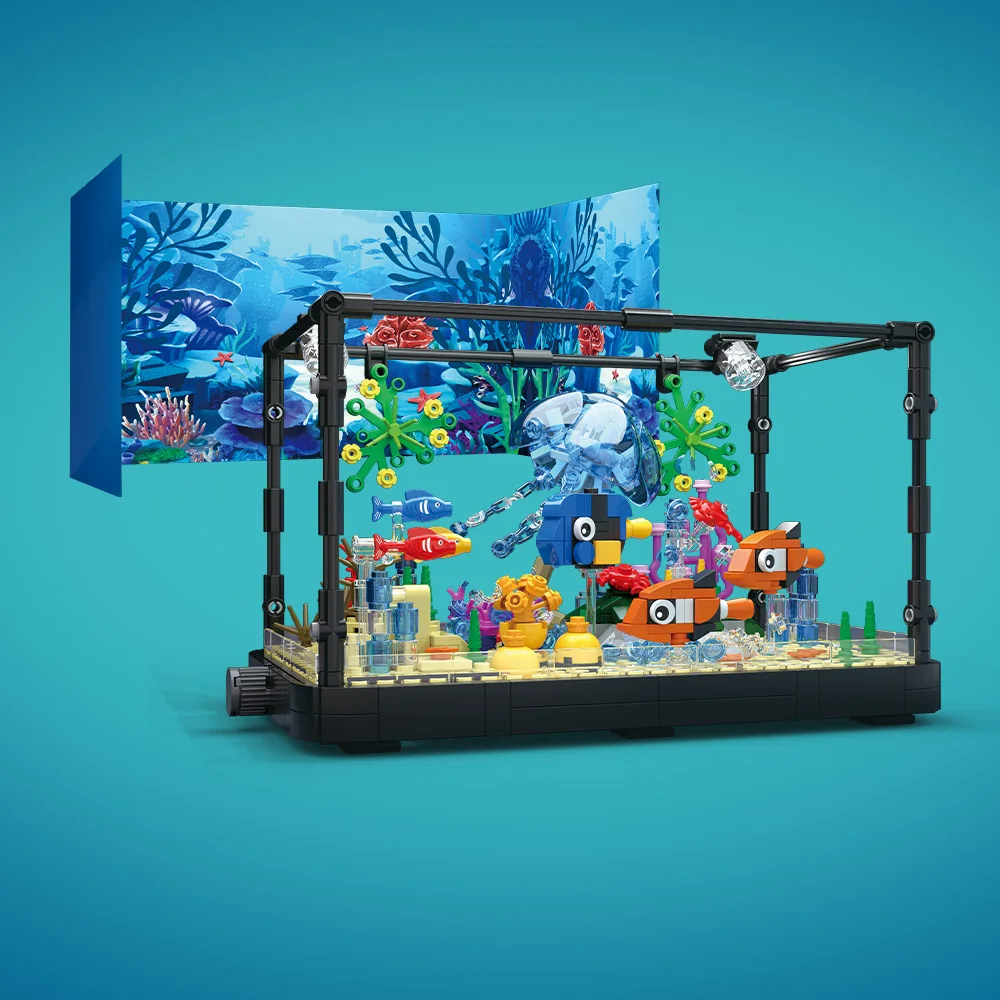 Işıklı Balık Tankı Yapım Blokl - Aquarium Fish Names incelemesi ve fiyatı