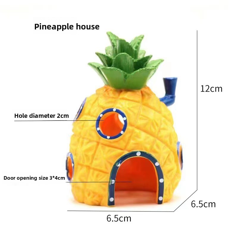 Ananas Evı Akvaryum Dekorasyon - Aquarium Fish Names incelemesi ve fiyatı